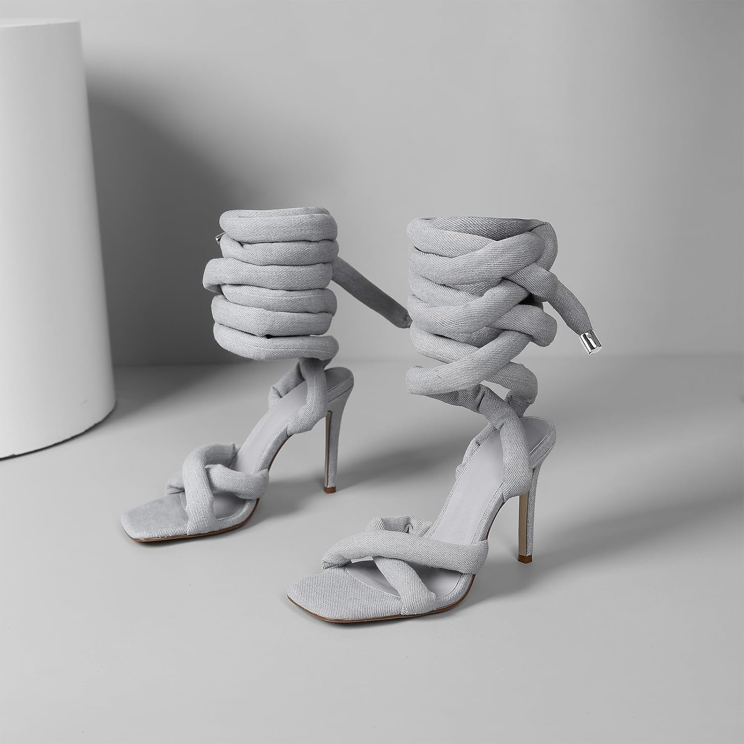 image:imagePumps Shoes for Women Pointed Toe Stiletto High Heels Ideal for Business Office Dressy Weddings Fashion Events and Dance Parties Elegant Footwear for The Modern WomanGrey